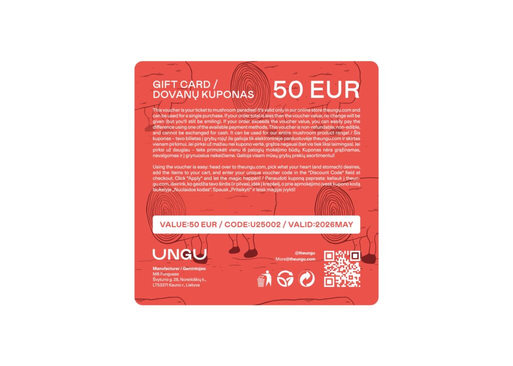Spausdintas dovanų kuponas | 50 € - Image 3